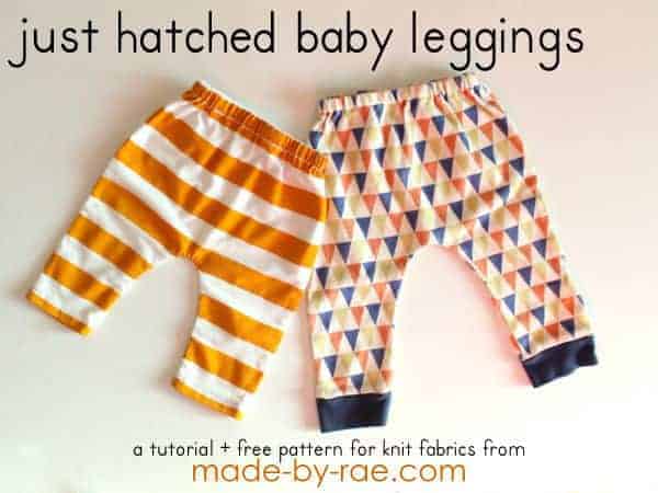 Just Hatched Baby Leggings