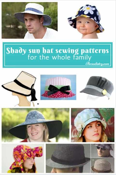 Summer hat store patterns to sew