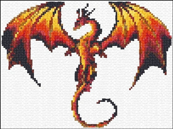 Dragon Cross-Stitch