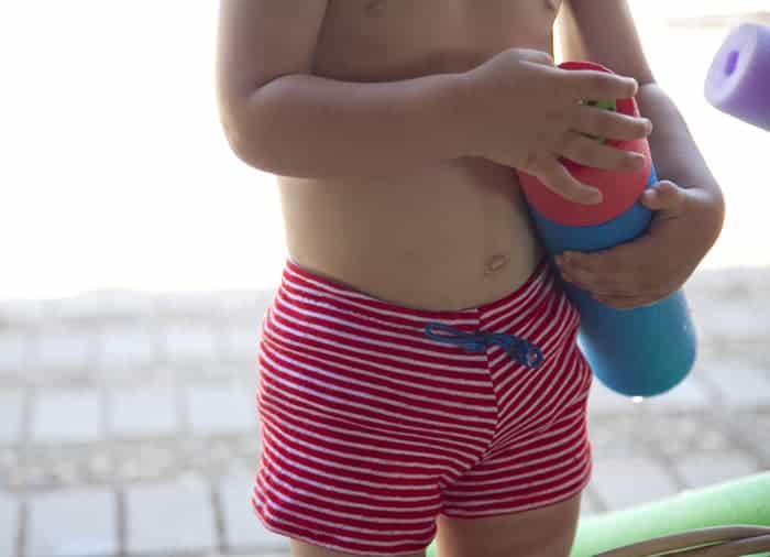 Free boys swim shorts sewing pattern from Pretty Prudent