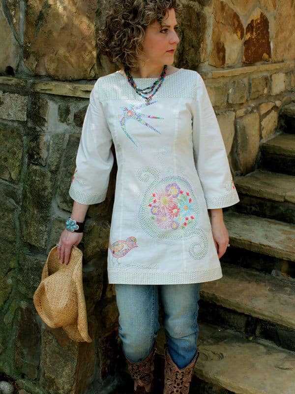 digital patricia tunic sewing pattern