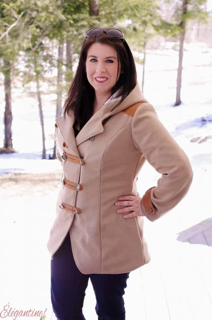 Brave the cold with wonderful women's winter coat sewing patterns