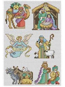 Sew your own Christmas Nativity