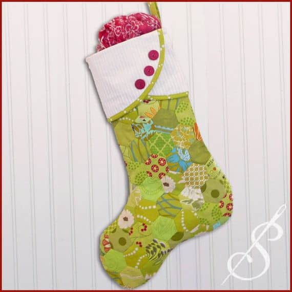 Easy Christmas Stocking Pattern Sewing Tutorial - Create Whimsy