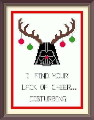 Star Wars Christmas Cross-stitch
