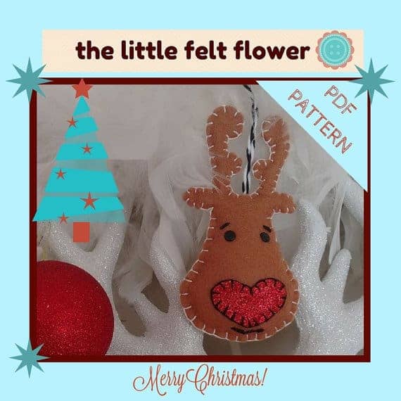 46  Free Printable Christmas Reindeer Sewing Pattern JasonJiordan