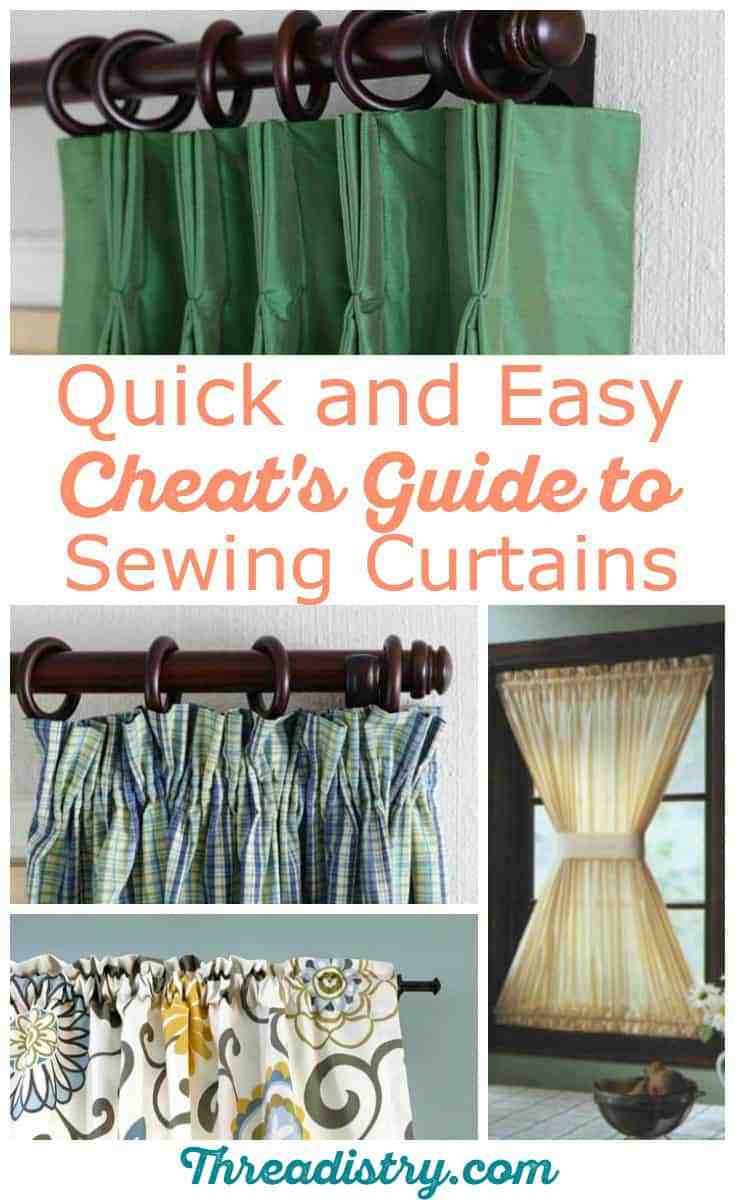 How to Sew Curtain Panels