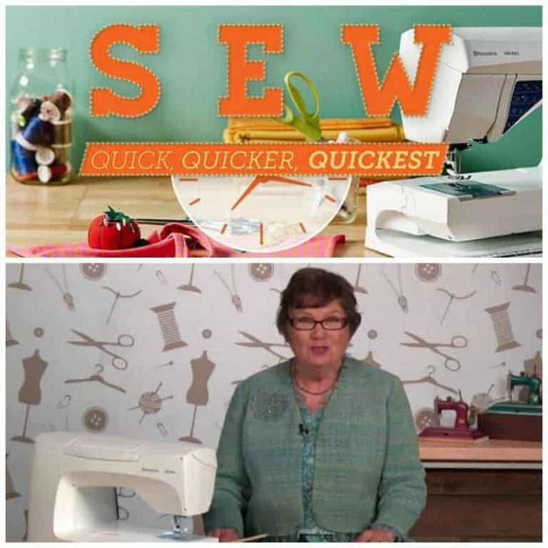 Sew Quick, Quicker, Quickest: A Craftsy class review