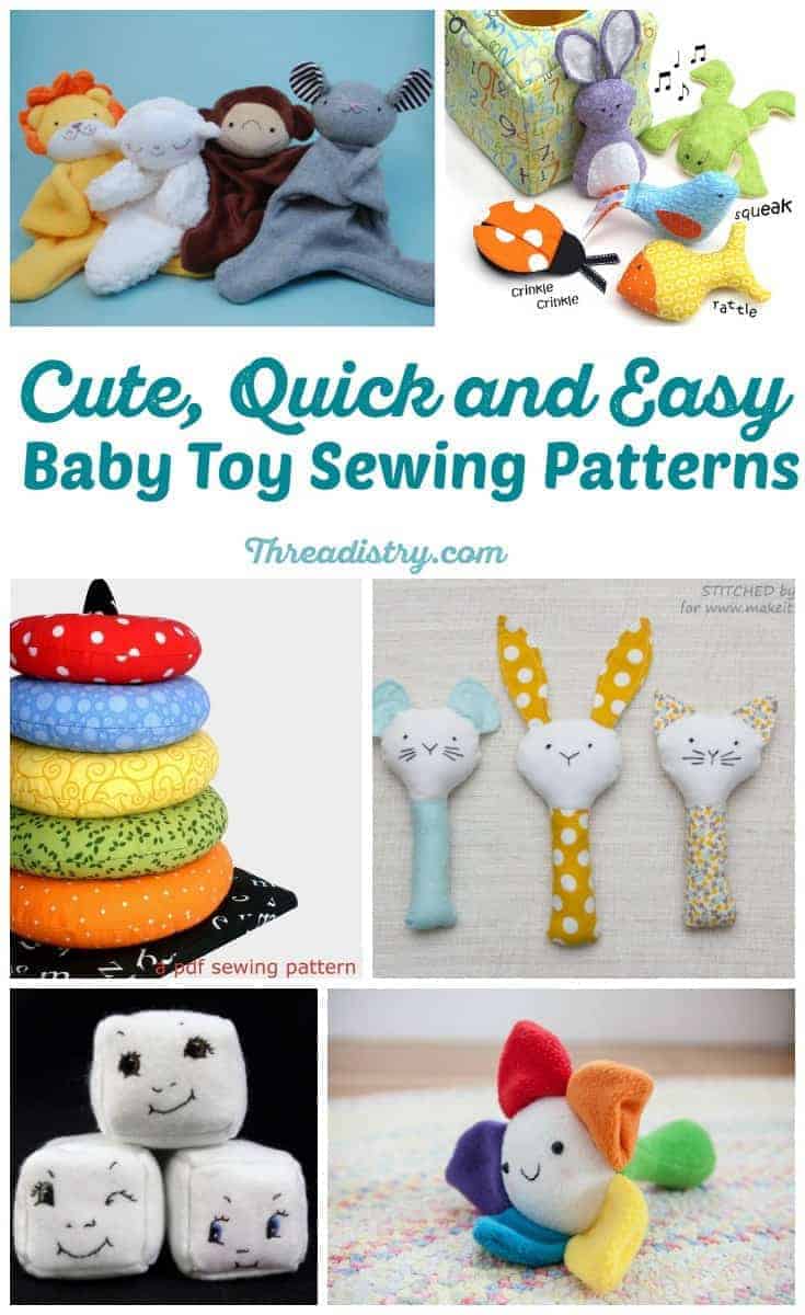 DIY Fabric Snuggle Bunny Free Sewing Pattern & Tutorial