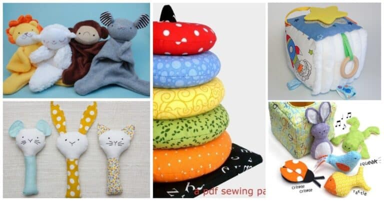 Cute and Quick: Easy baby toy sewing patterns