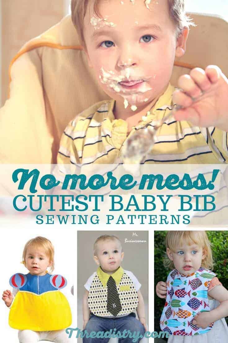 I love making baby bibs for DIY baby shower gifts. Lots of different baby bib sewing patterns and tutorials to choose from here. Some are even free! The flower one would look adorable on a diaper cake!