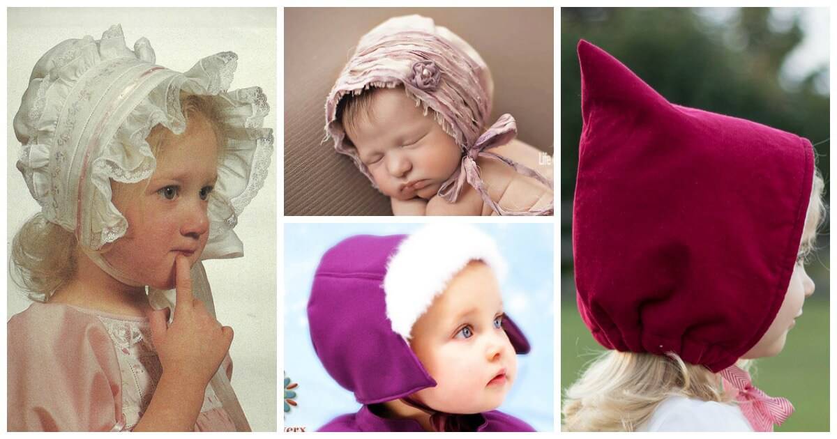 Baby bonnet sewing patterns