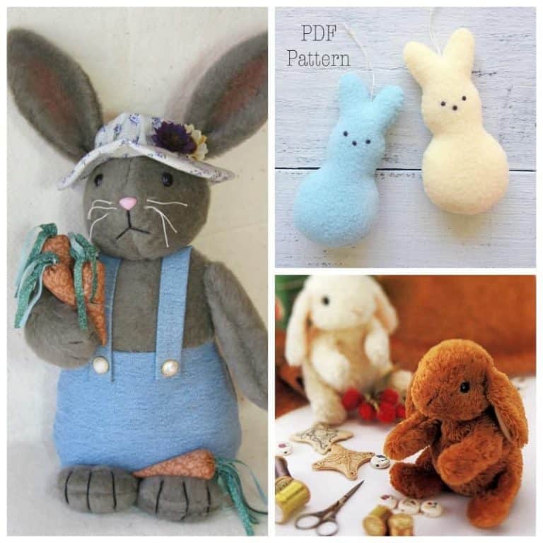 Get Hopping with Easter Bunny Patterns to Sew