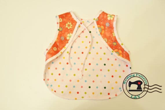 Baby bib sewing pattern from LY Patterns