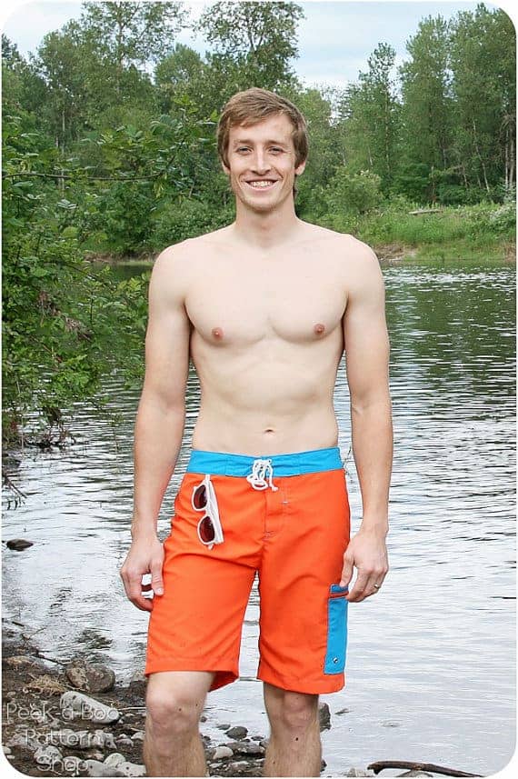 Men's shorts 2024 sewing pattern