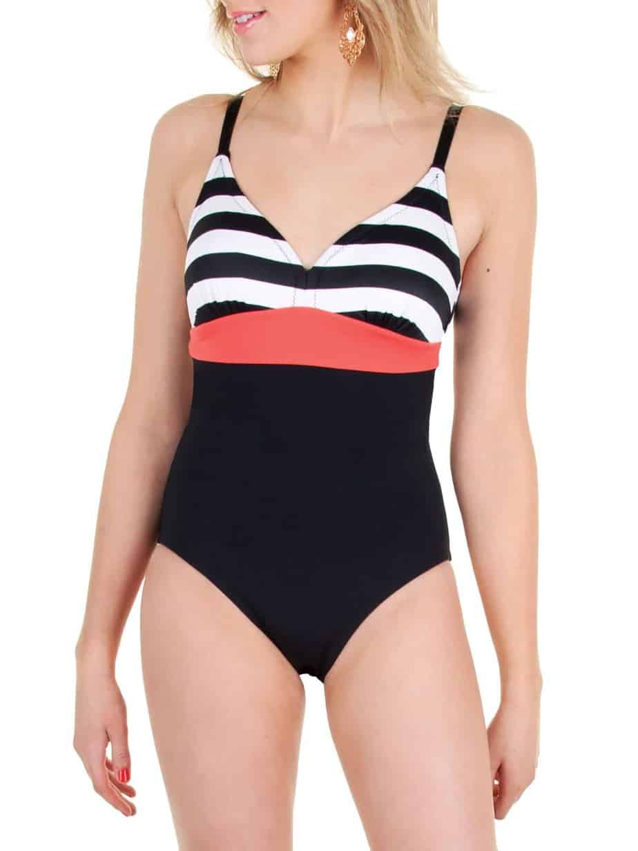 One-piece swimsuit sewing pattern from Jalie