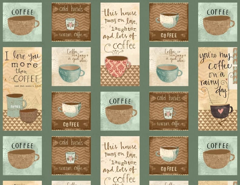 But First Coffee Fabric Collection 2 