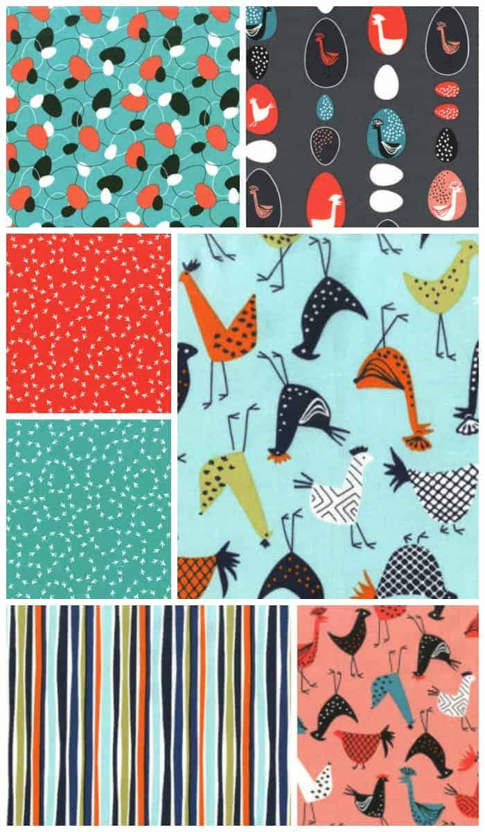 Fave Fabric Friday Chicken Fabrics   JustUsChickensFabric 