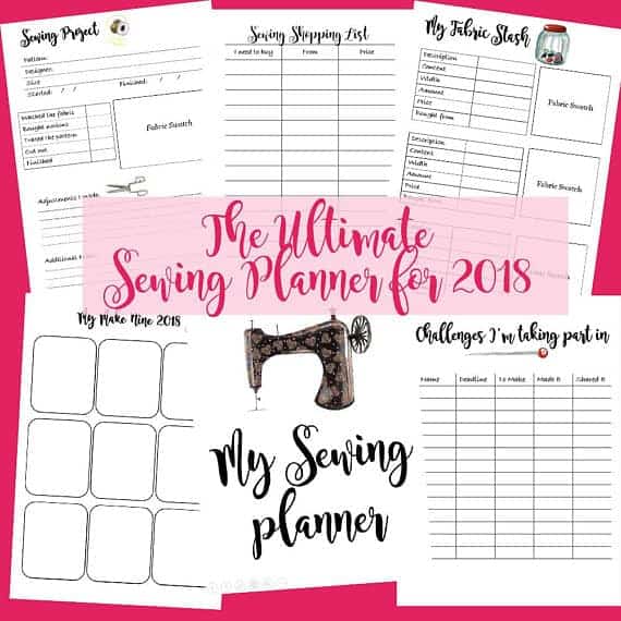 The ultimate sewing planner from Craftaholic Shop