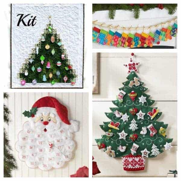 Craft a Christmas heirloom: Advent Calendar Kits to Sew | 2021