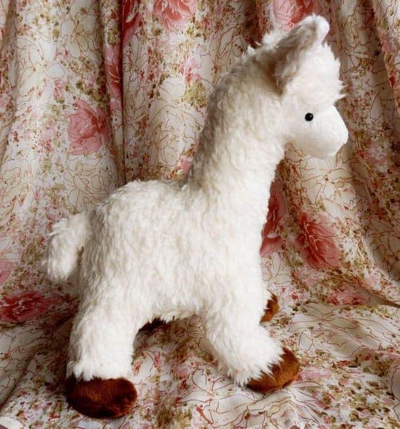 alpaca plush pattern