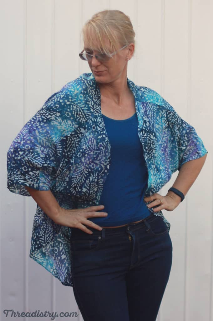 Weekendje Kimono sewing pattern from The Eli Monster