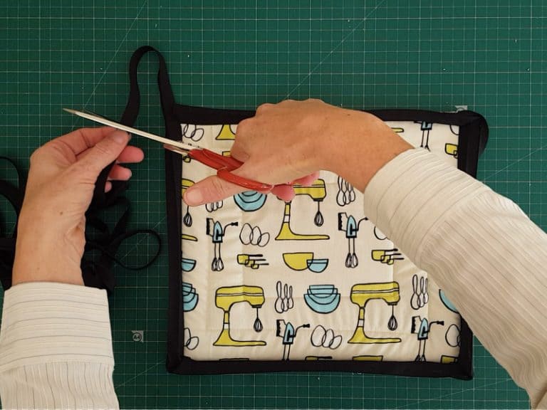 How to sew a pot holder sewing for beginners