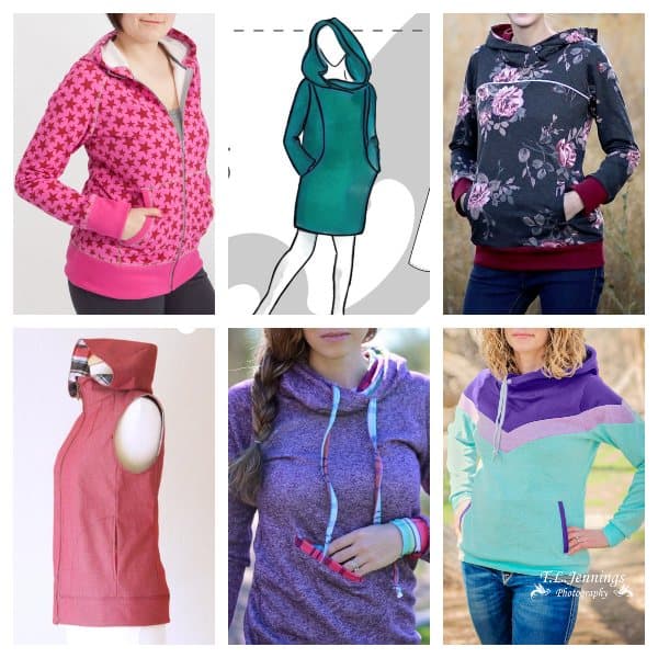 Winter Warmers: Women’s Hoodie Sewing Patterns