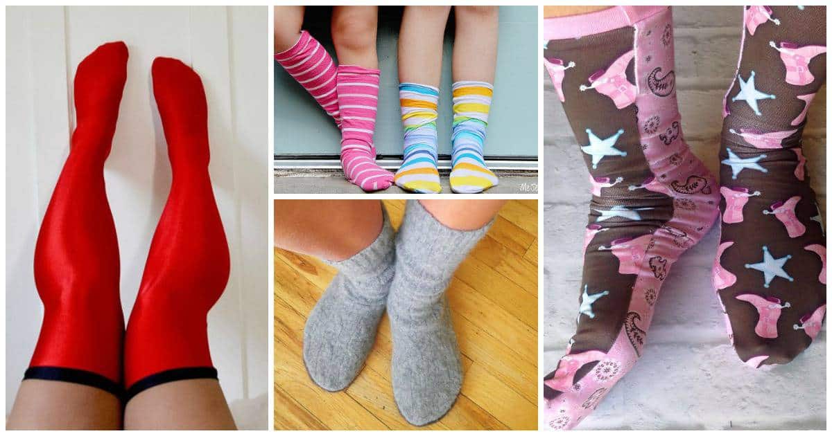 DIY Sock Pattern (for Sewing Socks) : 5 Steps (with Pictures) -  Instructables