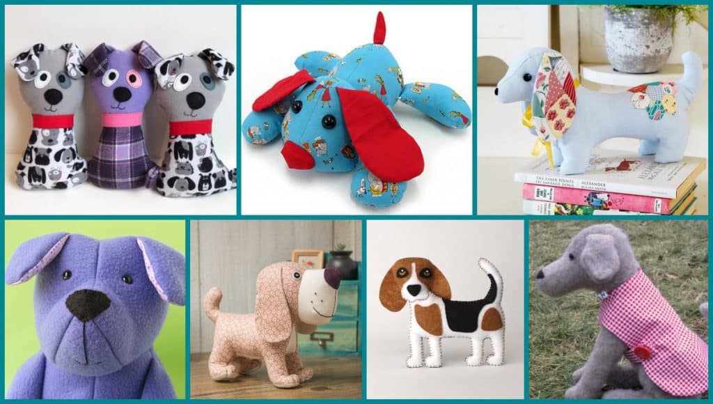 Sew a new best friend with the cutest Stuffed Dog Patterns