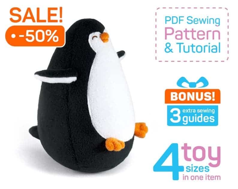 Fatty Penguin sewing pattern