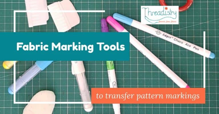Fabric Marking Tools for perfect sewing!