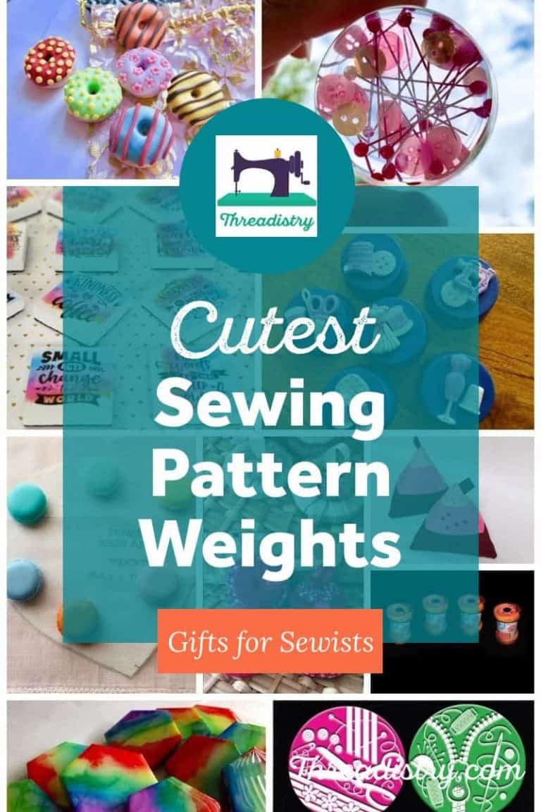 Cute Sewing Pattern Weights | Gifts for Sewists