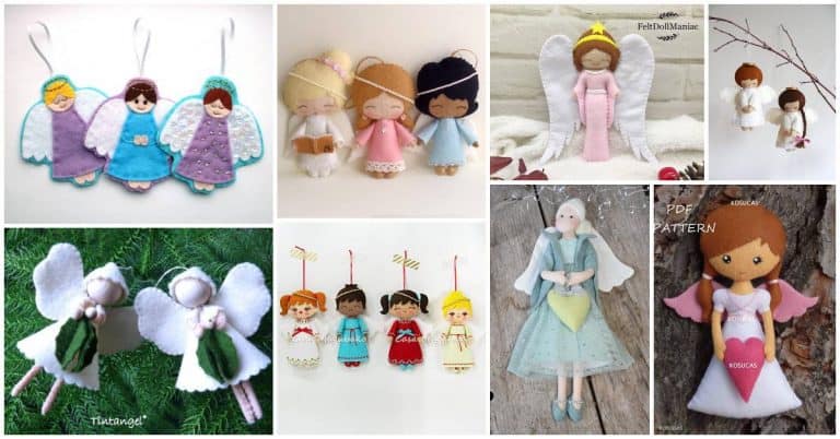 Sweetest Christmas Angel sewing patterns