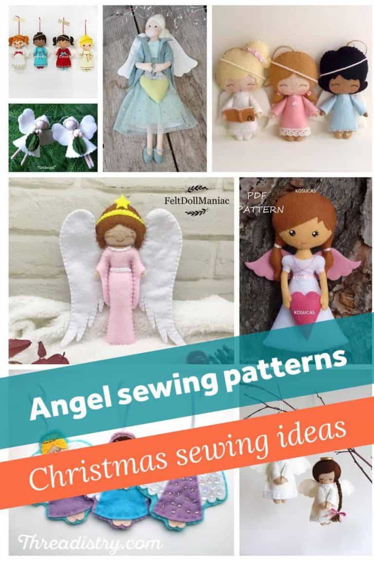 Sweetest Christmas Angel sewing patterns