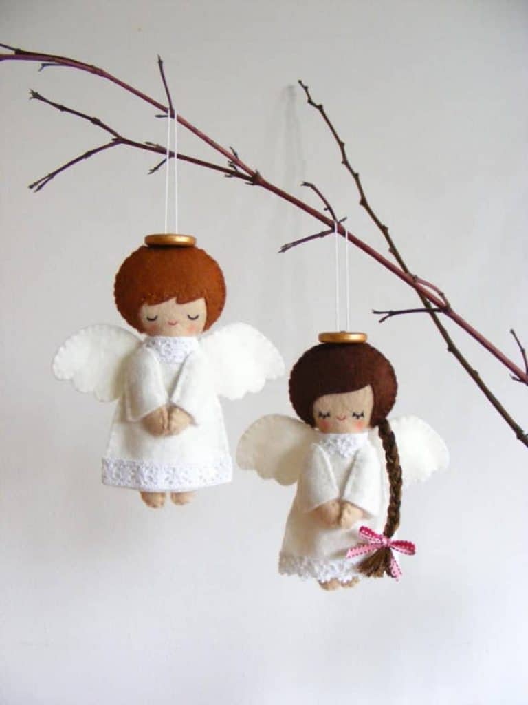 Traditional Angel Doll/Tree Topper 3D Cross Stitch Sewing Pattern PDF