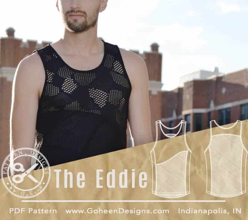 Wardrobe by Me Men's Classic T-shirt Downloadable Pattern