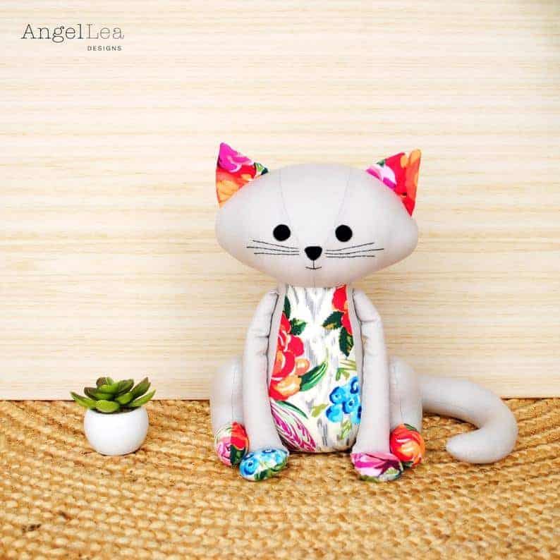 from cute and cuddly to realistic the best stuffed cat sewing patterns