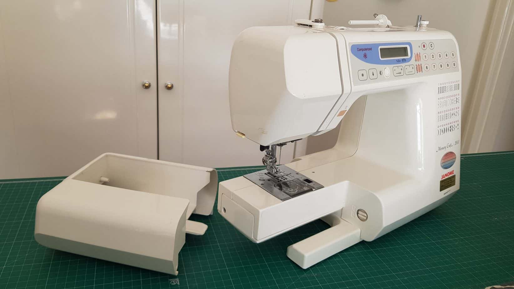 What is a free arm sewing machine (and when to use it!)