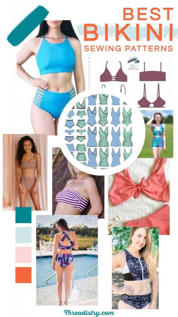 nakomelingen Correspondentie Samengroeiing 14 Best bikini sewing patterns for women