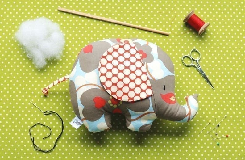 37+ mini stuffed elephant sewing pattern