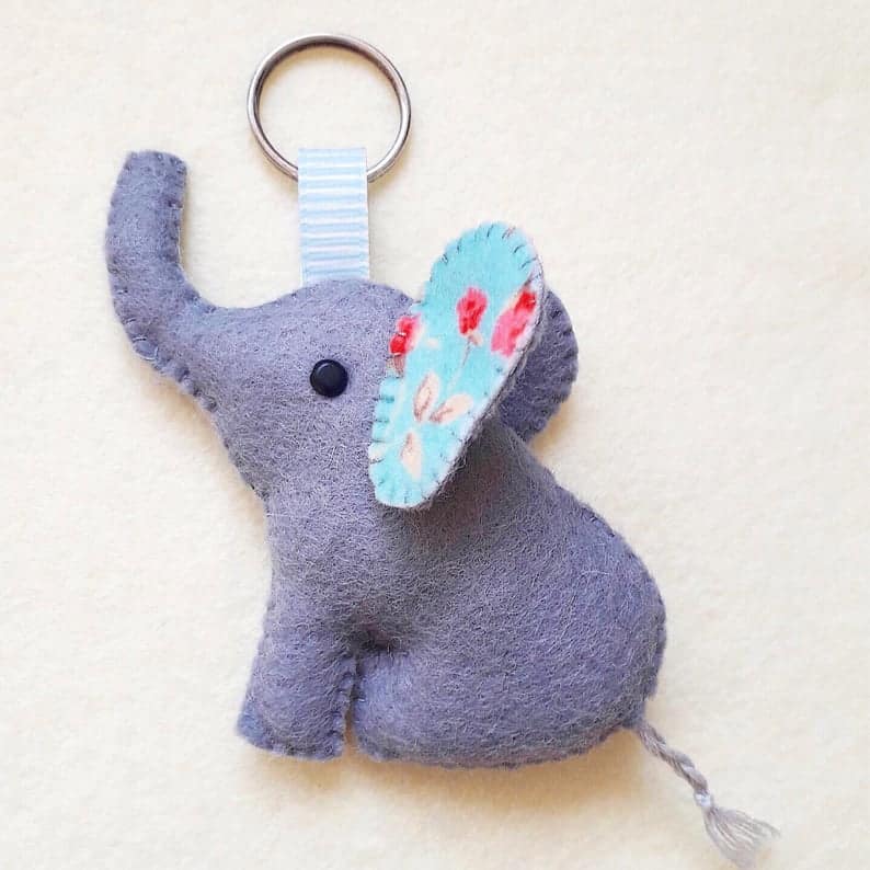 Elephant Soft Toy Sewing Pattern