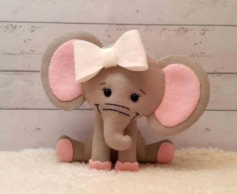 elephant head sewing pattern