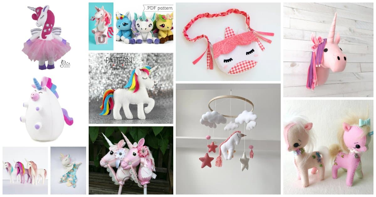 most-magical-unicorn-sewing-patterns-threadistry for Printable Free Unicorn Sewing Pattern Most magical Unicorn sewing patterns | Threadistry for Printable Free Unicorn Sewing Pattern