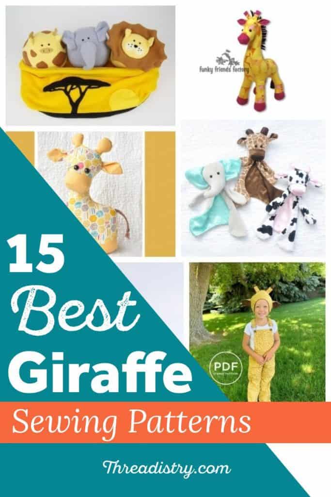 Giraffe store plush pattern