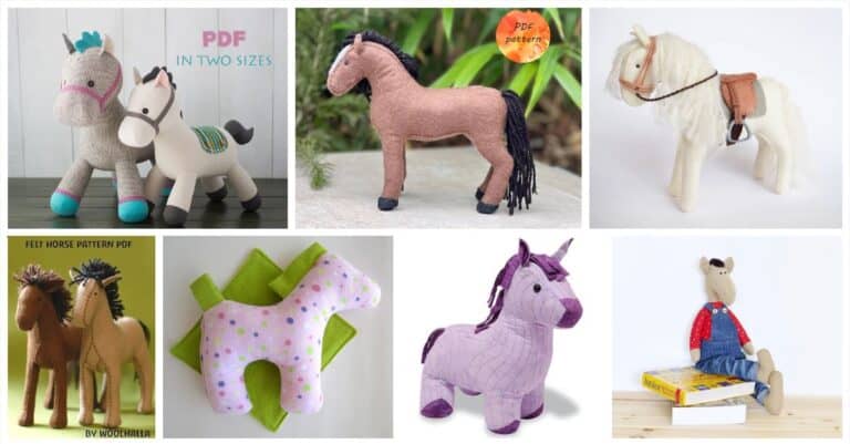 15 Horse Sewing Patterns guaranteed to make a horse lover smile