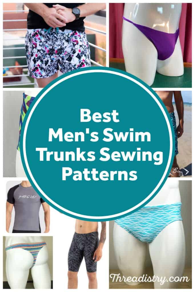 Looking for the perfect men's swim trunks sewing pattern?
Look no further than this collection of the best men's swim trunks sewing patterns! From basic swim briefs (with extra cheek, if that's your style) to stylish board shorts, these patterns will have you sew up some perfectly fitting swimwear in no time.