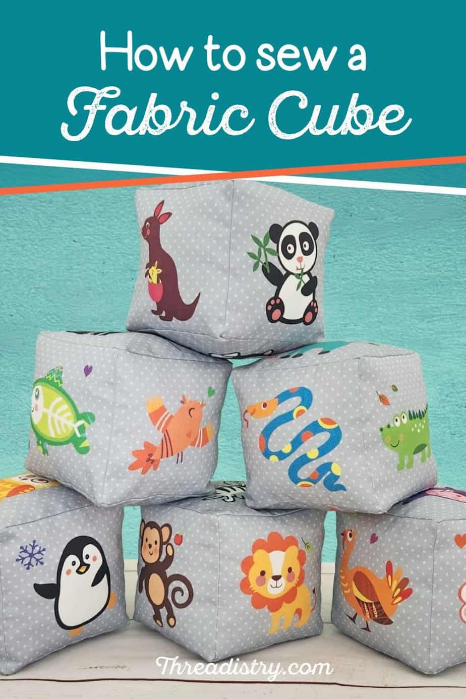 How to sew a cube quick and easy sewing tutorial