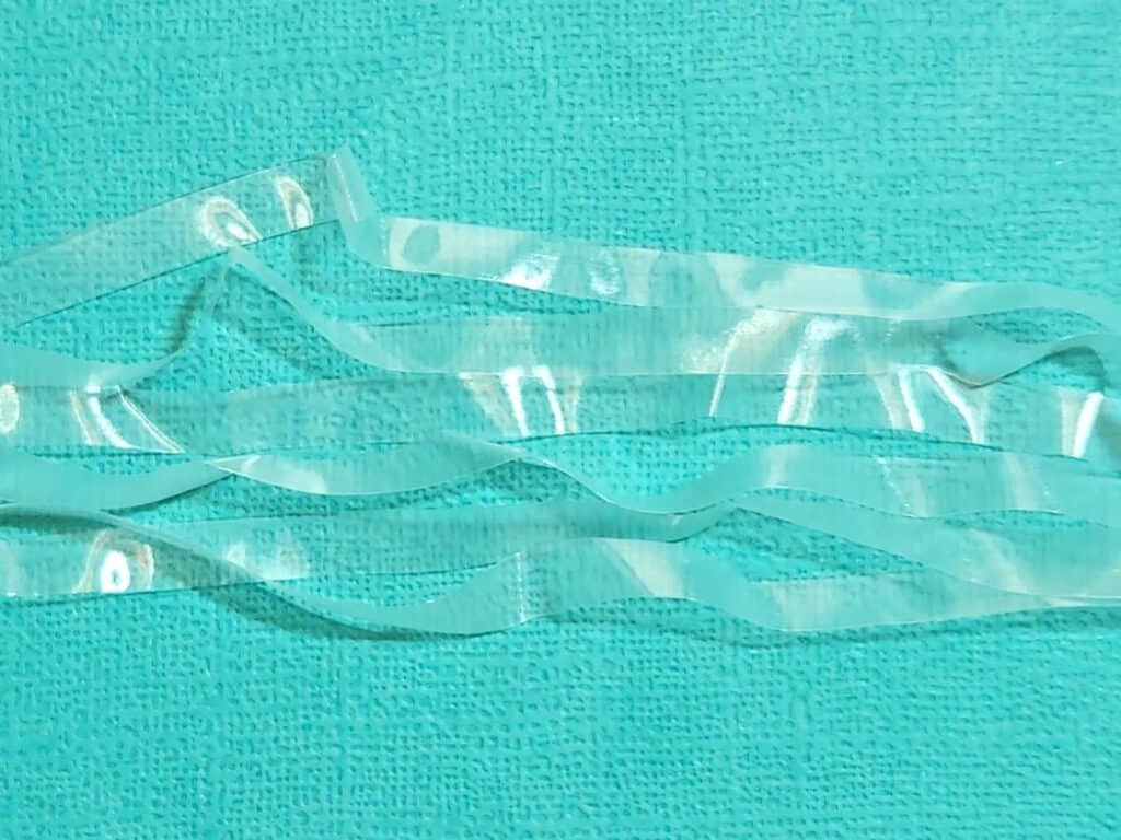 Clear Elastic 5 yd pkg - Zoelee's Fabrics & Sewing School