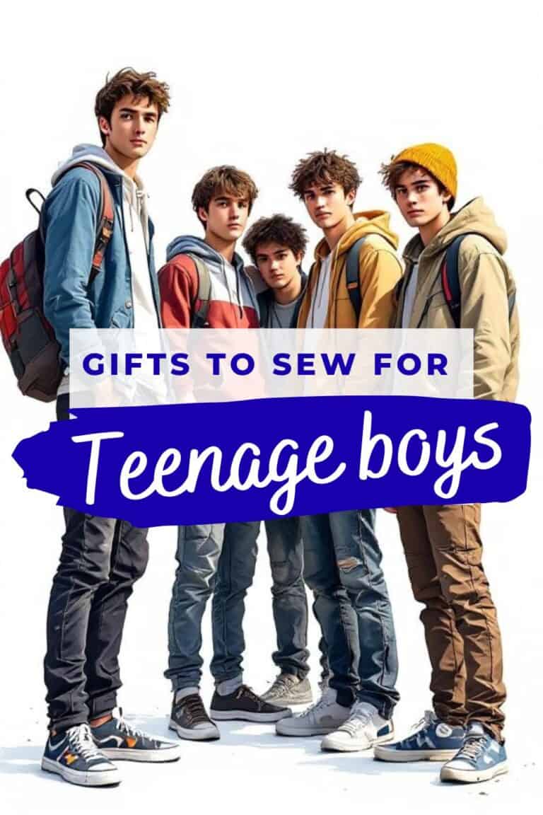 Best Gifts to Sew for Teenage Boys (that they actually want!)